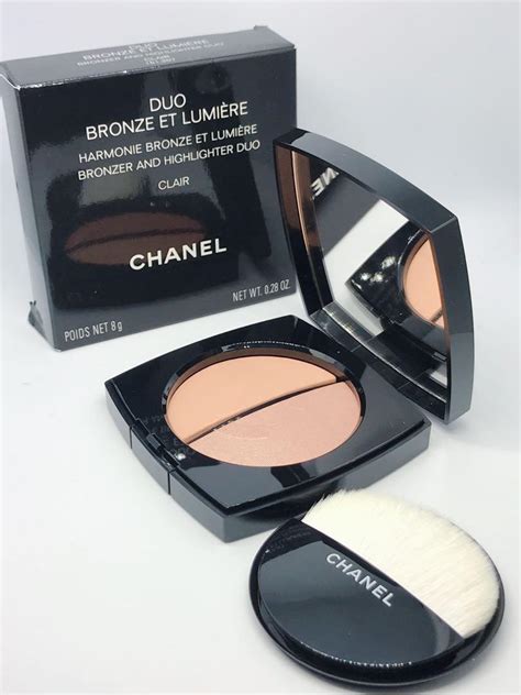 chanel bronzer and highlighter duo|chanel highlighter.